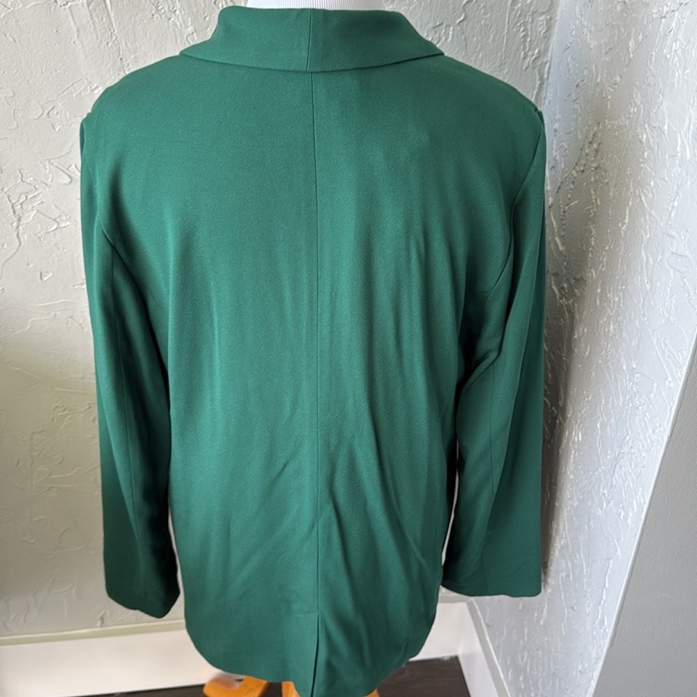 NWT, J. Jill Hunter Green Women's Blazer - Picture 2 of 7